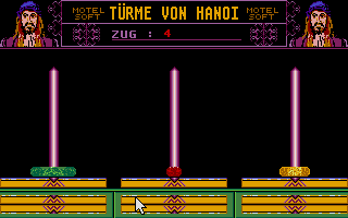 Turme von Hanoi atari screenshot